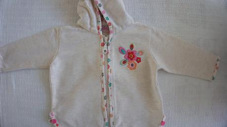 Mikinka tepláková s kvietkami, cherokee,68