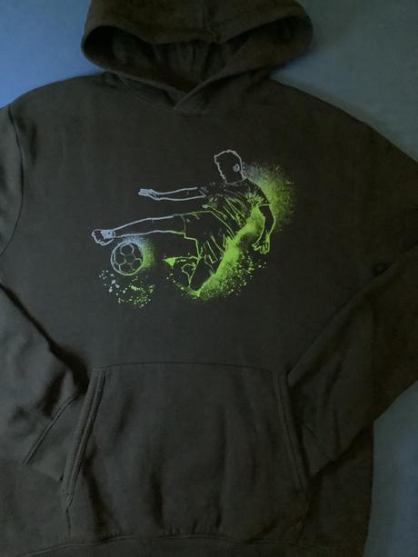 Mikina futbal, h&m,164