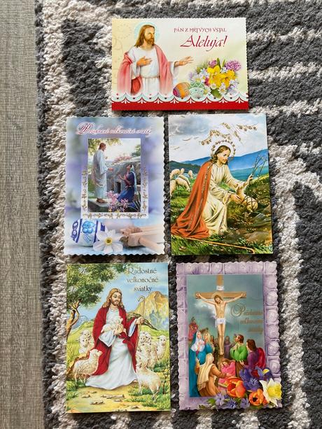 Pohľadnice svätec veľká noc,