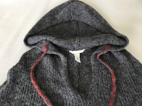 Pončo, h&m,m