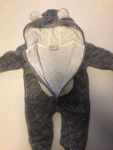 Overal medvedík veľkosť 62, topomini,62