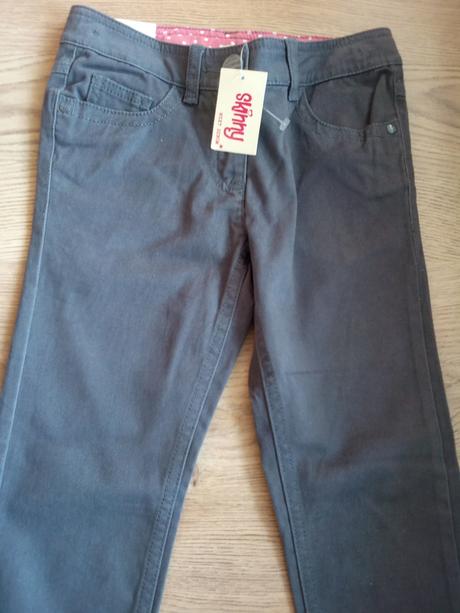 Sivé rifličky skinny na 8 rokov, next,128