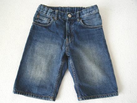 Rifľové kraťase- regulácia gumičkou, h&m,122