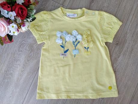 Žlté tričko s kvetmi, coccodrillo, v. 86, coccodrillo,86