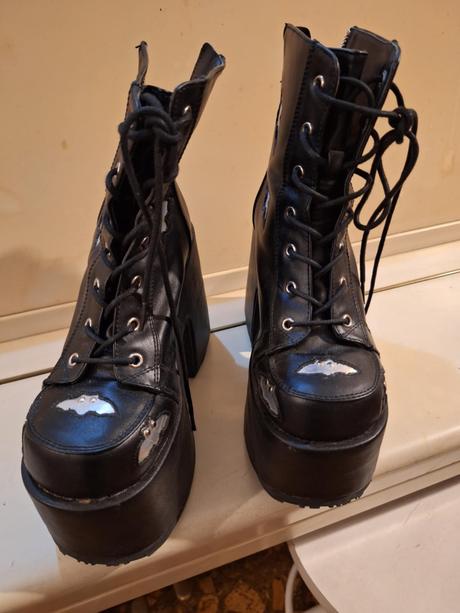 Topánky gotické demonia veľ 37, 37