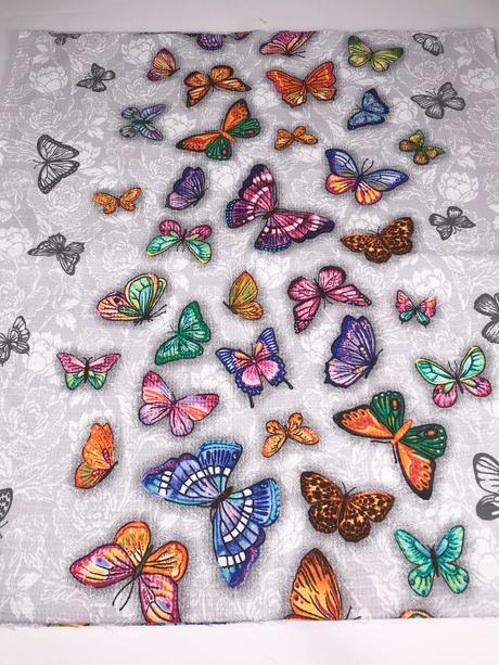 Utierky motýle s krajkou set 2 kusy, 