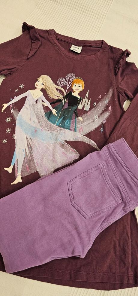 Tunika a legíny frozen, lindex,128