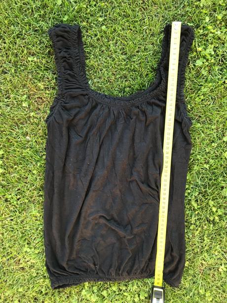 Čierny dámsky top, m