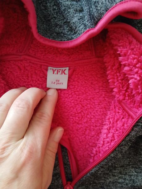 Mikina zateplena 128, kik,128