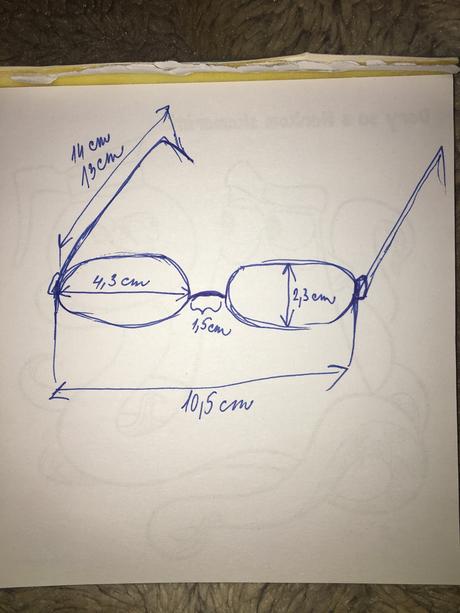 Okuliare dioptricke rám,