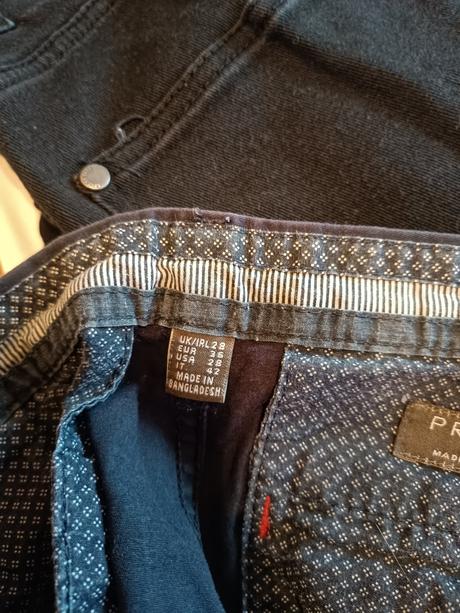 Tmavomodré kraťasy (elegantný / casual štýl), primark,s