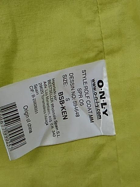 Prechodný kabát, only,s