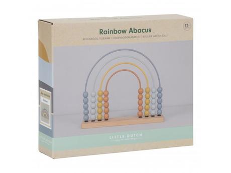 Little dutch počítadlo drevené dúha forest friends,