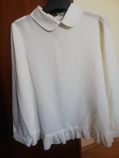 Smotanovobiela blúzka mini molly, 134