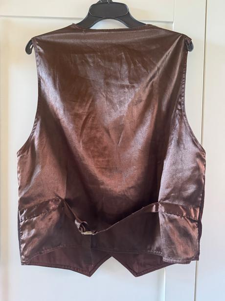 Kožená vintage vesta m unisex, m