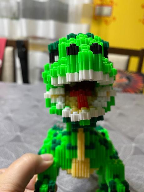 Veľký dinosaur-skladačka cca 3100 ks,