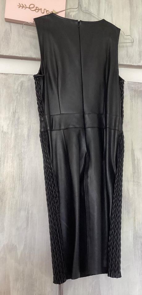 Kožené šaty, zara,s