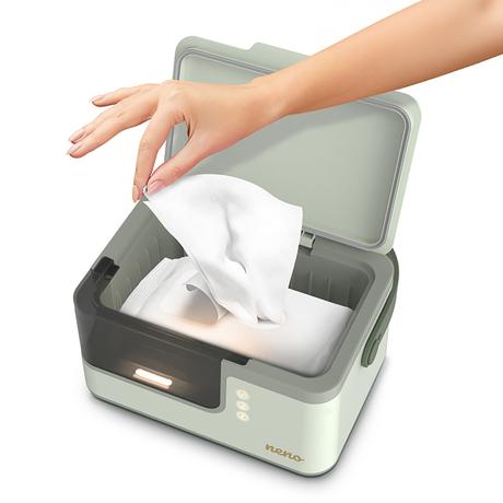 Box na ohrievanie vlhčených obrúskov,