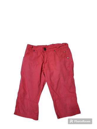 Dievčenské bavlnené trištvrťáky, 128