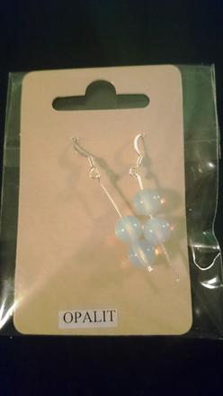 Náušnice guličky- opalit,