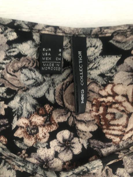 Tunika z umelého hodvábu, mango,s