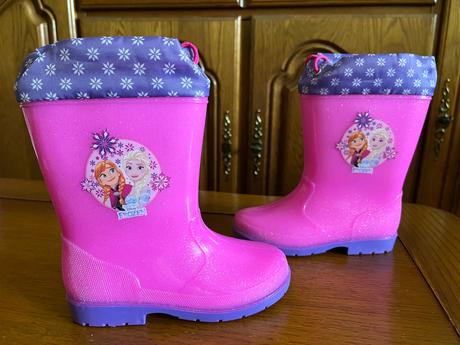 Zateplené trblietavé gumáčiky ľadové kráľovstvo, disney,30