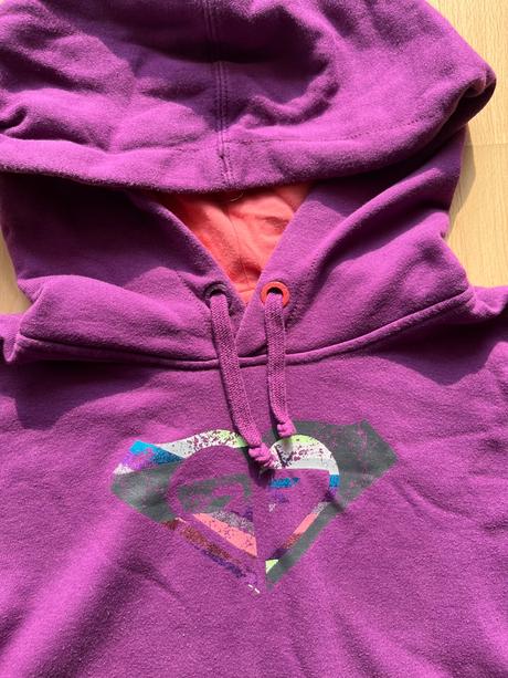 Fialová mikina roxy, roxy,s