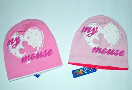 Úžasná bavlnená čiapočka my mouse, 80 - 128