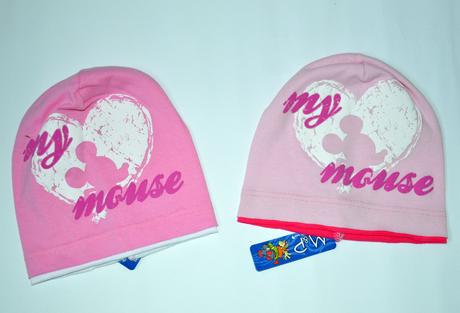 Úžasná bavlnená čiapočka my mouse, 80 - 128