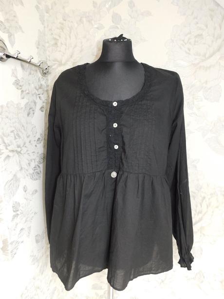 Kvalitna vzdušna tunikova bluzka, 44