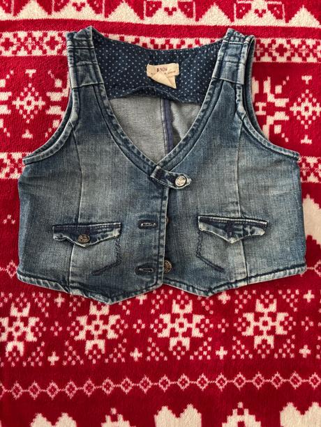 H&m - riflova vesticka, h&m,128