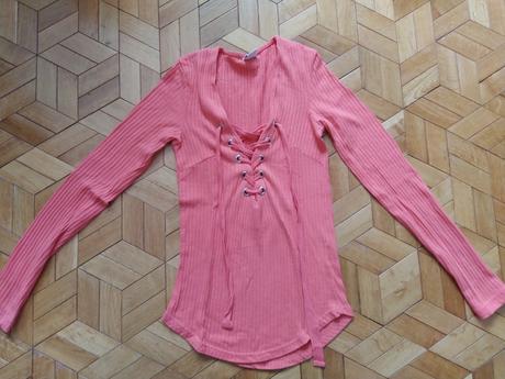 Tričko so snurovackou., gina,xs