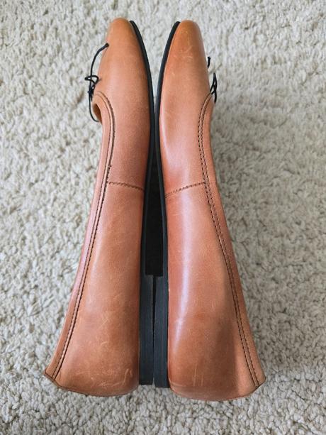 Kožené baleriny, 36