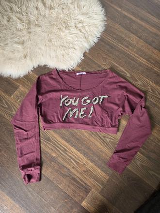 Cropp top, l