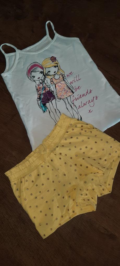 Letny kompletik, h&m,122