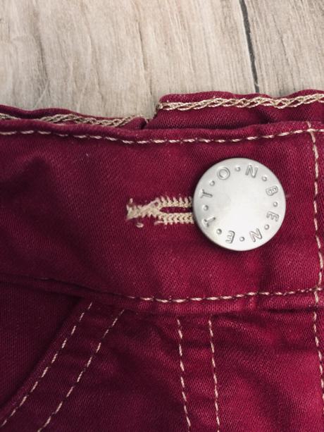Nohavice dievčenské skinny benetton č.92, 1,5-2y, benetton,92
