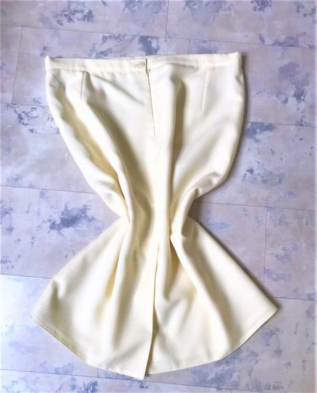 Kvalitná maslová sukňa, xl