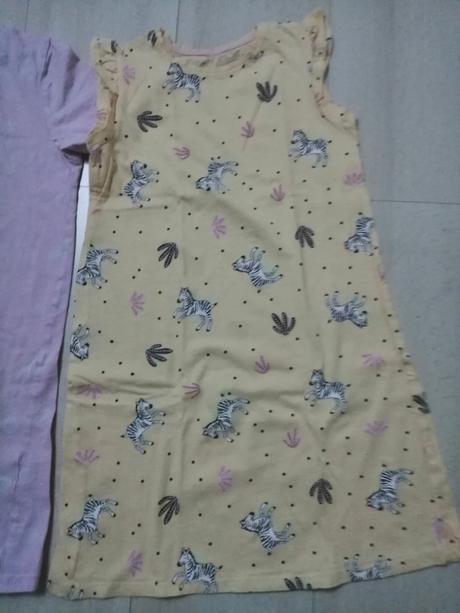 Nočné košieľky 2 ks pre dievčatka vel. 135, 134