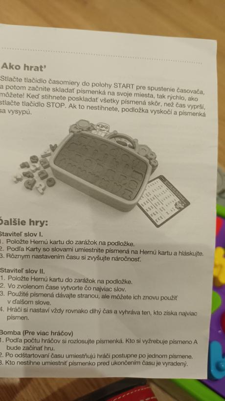 Nezbedne pismenka vtech, 