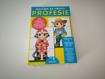 Povolania naučme sa hravo puzzle,