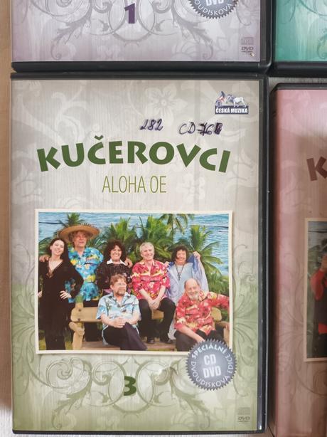 Kučerovci cd a dvd,