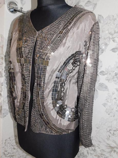 Next pekny trendy prehož/bolerko, next,40