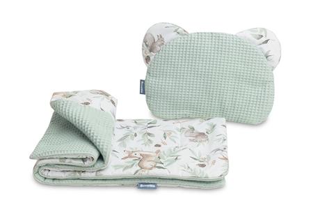 Sensillo sada do hlbokého kočíka wafel srnky/mätov, 