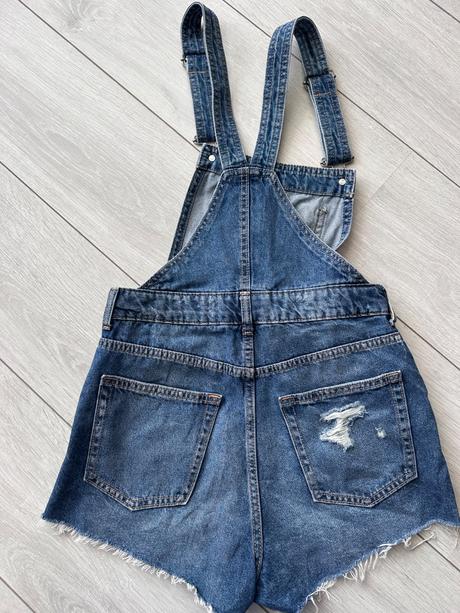 Damske riflove kratasy na traky, s