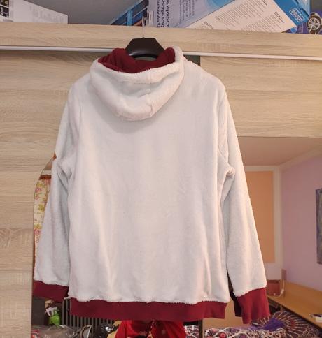 Plyšová mikina, bonprix,48