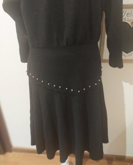 Pletené šaty, orsay,s