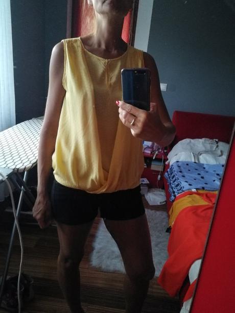 Rafinované tričko, orsay,m