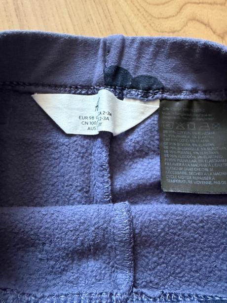 Zateplené legíny h&m 98, h&m,98
