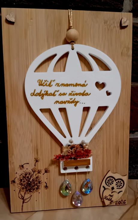 Balón šťastia s kamienkami, 