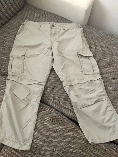 3/4 nohavice (odopinatelne na kraťasy ), c&a,52